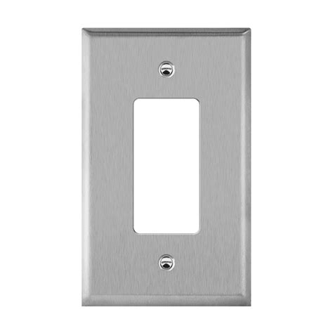 Decorator Gfci Gang Metal Wall Plate Oversize Enerlites