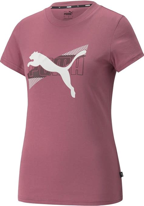 Damska Koszulka Puma Puma Power Graphic Tee Dusty Orchid 67078645