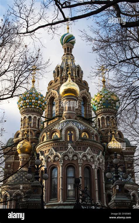 The Church Of The Savior On Spilled Blood Hi Res Stock Photography And