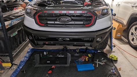 Installed The New Arb Ford Performance Winch Bumper With Pics Page 4 2019 Ford Ranger And