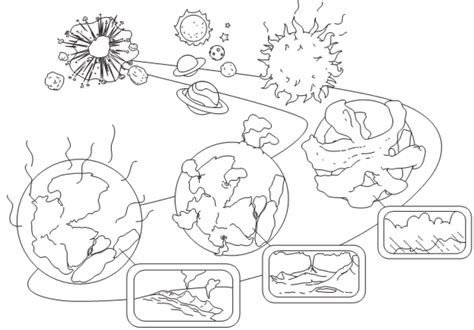 L Origine Della Terra Scuola Primaria Disegni Da Colorare Migliori