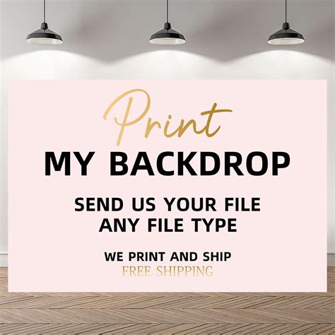 Print My Backdrop,backdrop Printing, Banner Printing,digital File ...