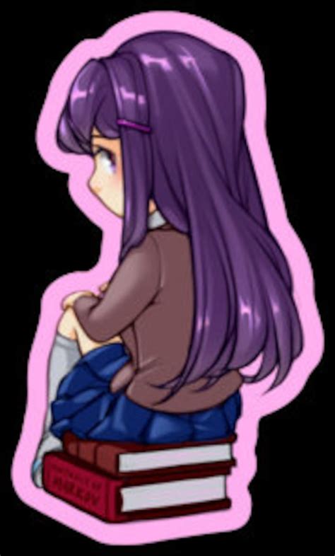 Doki Doki Literature Club DDLC Sticker Yuri Etsy Singapore