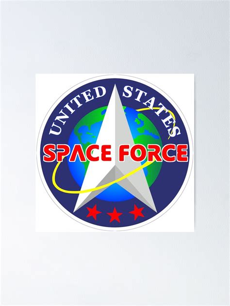 United States Space Force Ussf Poster For Sale By Odyssus Redbubble