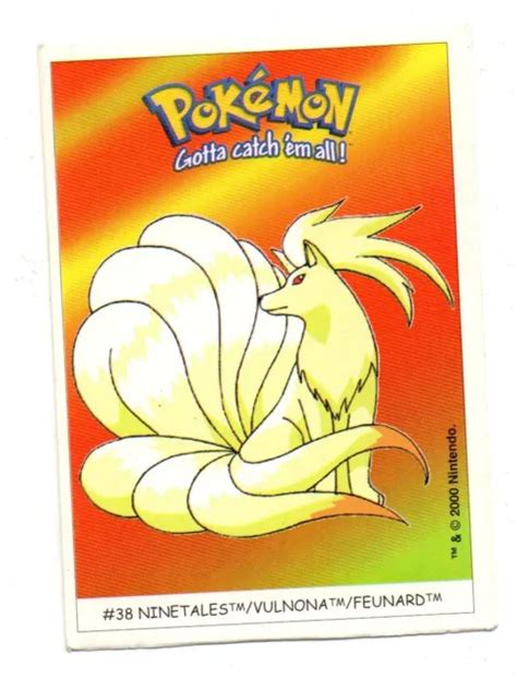 Pok Mon Gotta Catch Em All N Ninetales Vulnona Feunard A