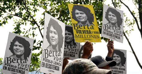 Today is second anniversary of indigenous activist Berta Caceres ...