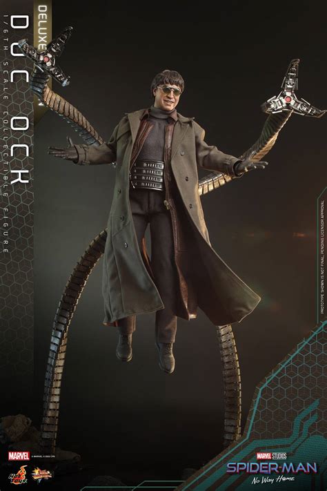 Doc Ock Deluxe Version Hot Toys MMS Spider Man No Way Home Th Scale Collectible Figure