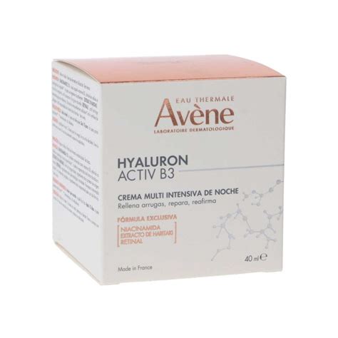 AVENE HYALURON ACTIV B3 CREMA MULTI INTENSIVA DE NOCHE 40 ML