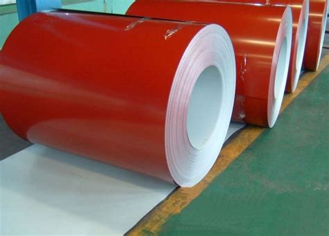 Powder Prepainted Hot DIP Al Zn Coated Steel Coils China JIS Prepainted Steel And