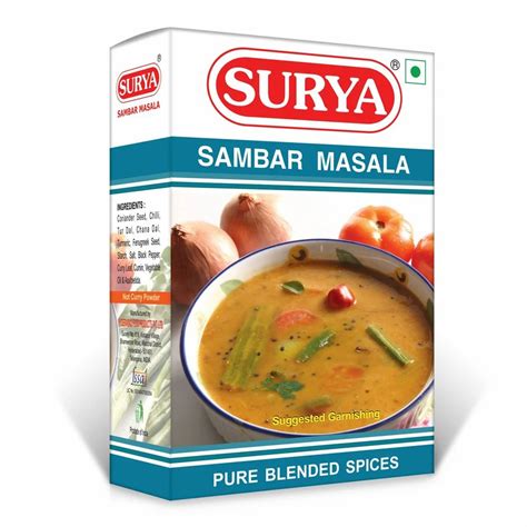 G Surya Sambar Powder At Rs Pack Sambar Masala In Hyderabad Id