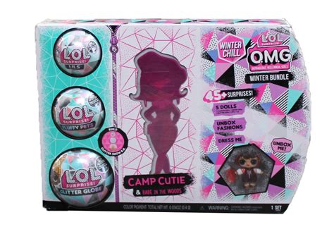 LOL Surprise OMG Camp Cutie And Babe In The Woods Winter Bundle