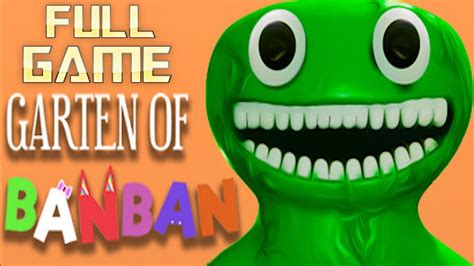 GARTEN Of BANBAN Full Game Walkthrough No Commentary YouTube