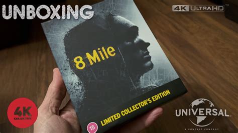 8 Mile 4k Ultrahd Blu Ray Limited To 2000 Collectors Steelbook Edition