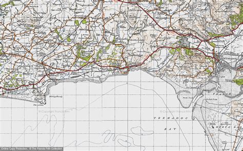 Old Maps of Criccieth Castle, Gwynedd - Francis Frith