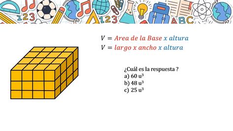 Formulas Para Calcular Volumen De Cubos Prismas Y Piramides Rectos