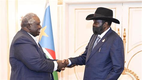 Kiir Malik Agar Discuss Sudanese Transition South Sudan