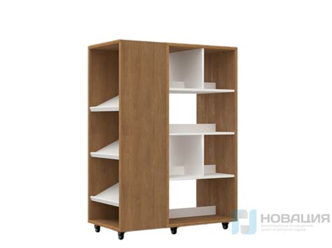 Стеллаж мобильный двухсторонний СТУГЛ: купить для школ и ДОУ с ...