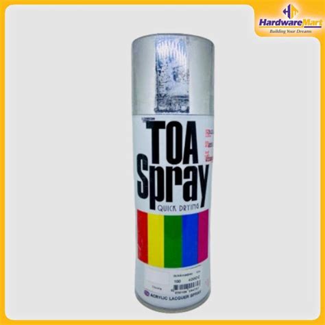 Spray Paint Acrylic Lacquer Spray Paint Chrome Toa Hardwaremart