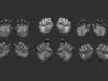 Set 1 Of Naked Hands 6 Naked Hands For Mcfarlane Figures 3D Model 3D Printable CGTrader
