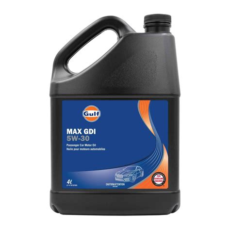 MAX GDI 5W 30 Passenger Car Motor Oil From Gulf BMR