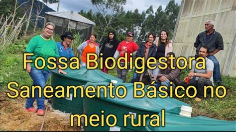 Como Fazer Uma Fossa S Ptica Biodigestora Passo A Passo Youtube