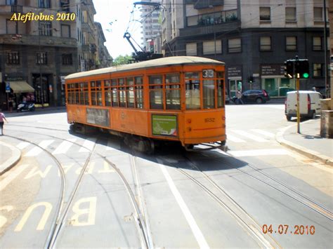 Milano Tram Ventotto N1652 In Via Lazzaretto Linea 33 Flickr