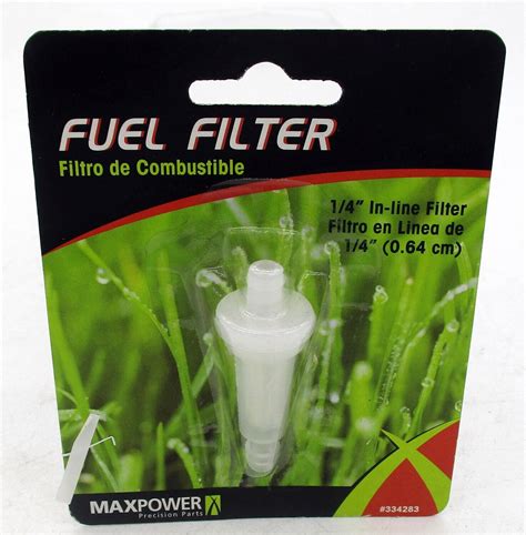 Maxpower Precision Parts In Line Fuel Filter Model Ebay