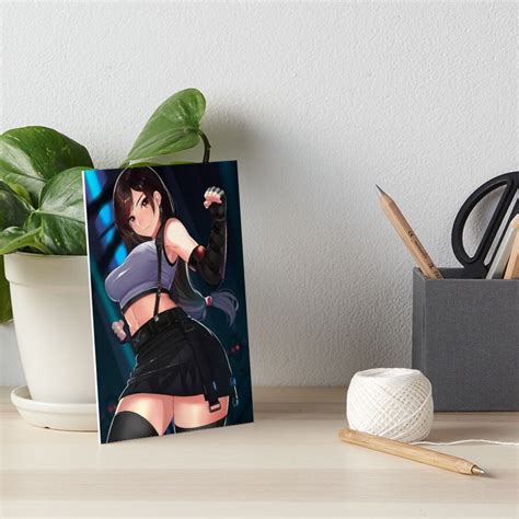 Impression Rigide Tifa Lockhart Final Fantasy 7 FFVII Sexy Lewd Anime Hentai Girl Tits