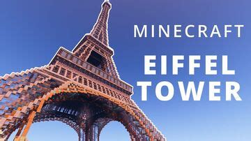 Eiffel Minecraft Maps with Downloadable Schematic | Planet Minecraft ...