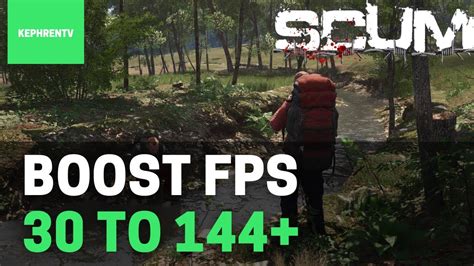 2023 BEST PC Settings For SCUM Maximize FPS Visibility YouTube