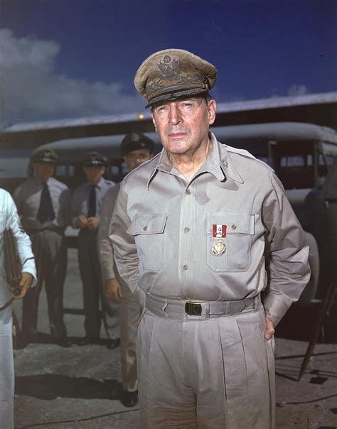 General Douglas Macarthur by Hulton Archive