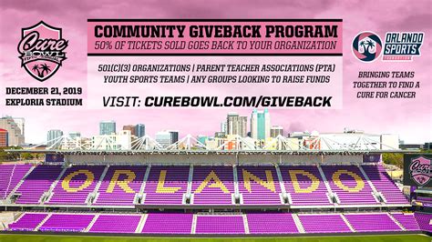 Orlando Sports Foundation Announces Community Giveback Program