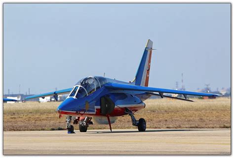 Istres 1 Avion Alphajet De La Patrouille De France Marc Jarry Flickr