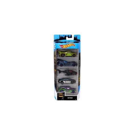 Set De Vehicules Pour Hot Wheels Batman Re L Voitures Minatures Enfant Cdiscount
