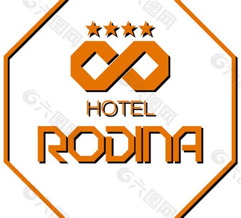 Rodinahotel Logo设计欣赏 Rodinahotel知名酒店logo下载标志设计欣赏平面广告素材免费下载图片编号