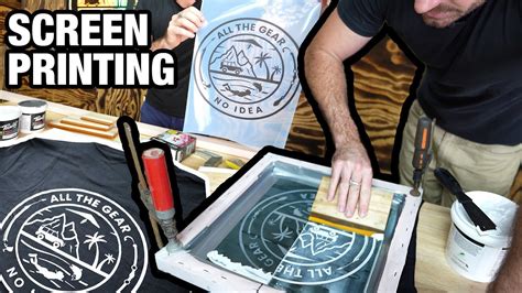 Beginners Guide To Diy Screen Printing T Shirts Youtube