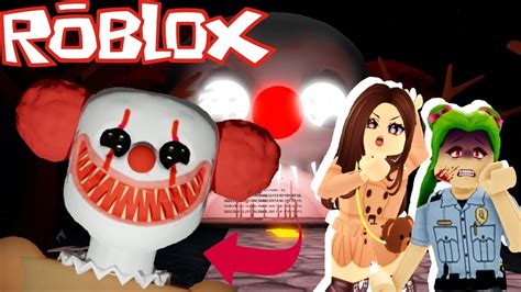 VAMOS AL CARNAVAL DEL PAYASO MALVADO ESTAMOS EN PELIGRO ROBLOX