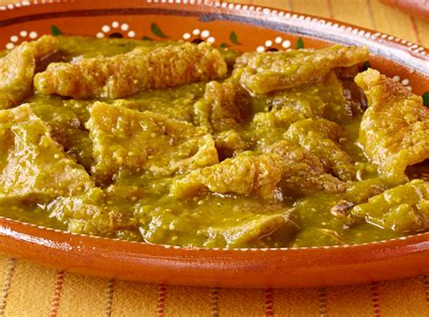 Receta de chicharrón en salsa verde Chicharron en salsa Chicharrones