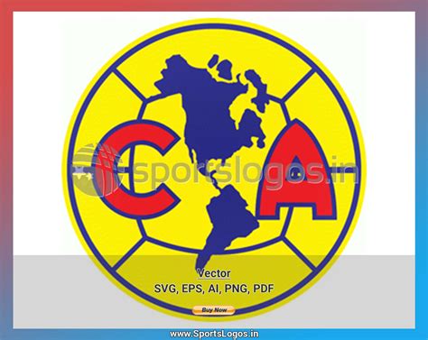 Club America - Soccer Sports Vector SVG Logo in 5 formats - SPLN000941 • Sports Logos ...