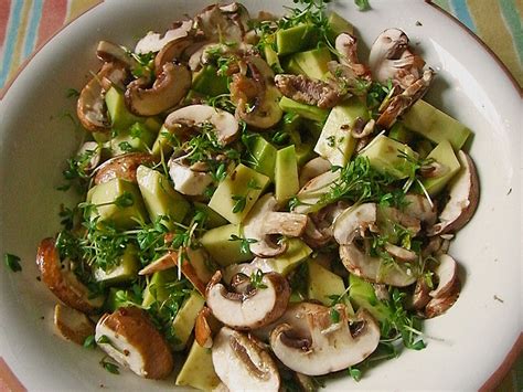 Avocado Champignon Salat Von Jicky Chefkoch De