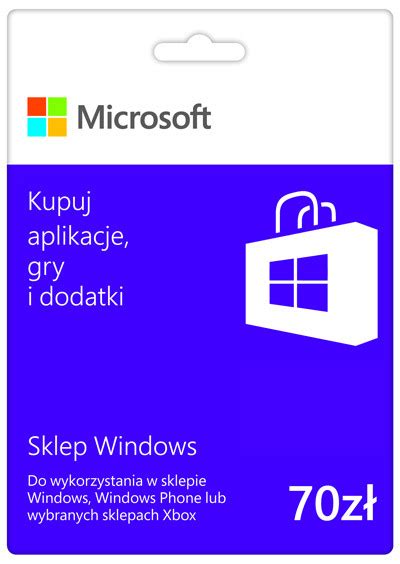 Microsoft Store Karty Podarunkowe Z Do Adowaniami Ju Dost Pne W