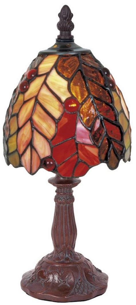 Casa Padrino luxury Tiffany table lamp multicolor Ø 14 x H 29 cm