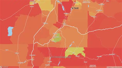 The Safest And Most Dangerous Places In Sevier County Ut Crime Maps