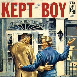 Kept Boy X Gicl E Canvas Print Of A Vintage Gay Pulp Paperback Cover Etsy