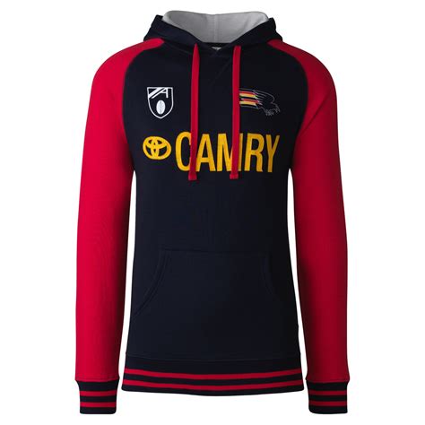 Adelaide Crows Mens Camry Throwback Hood