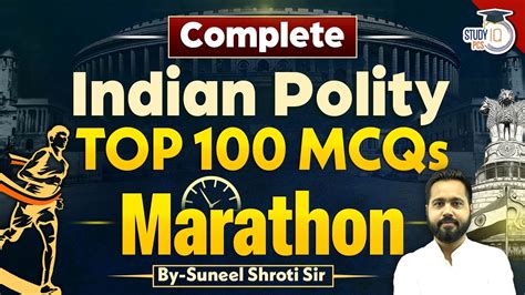 Indian Polity Top 100 Mcqs Marathon Indian Polity Marathon Class By