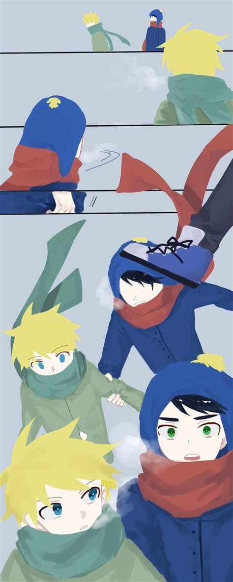 Creek Tweek X Craig Dibujos animados bonitos Cómics bonitos Dibujo