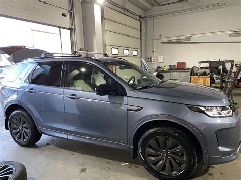 Продольные и поперечные рейлинги на Land Rover Discovery Sport 2021 MY ...