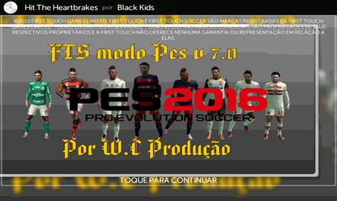 FTS MOD PES 2016 v 7 0 Brasileirão série A B C Tudo Android