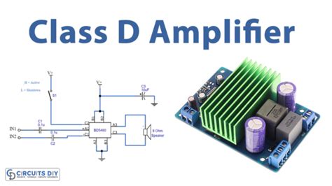 Simple Class D Amplifier Circuit